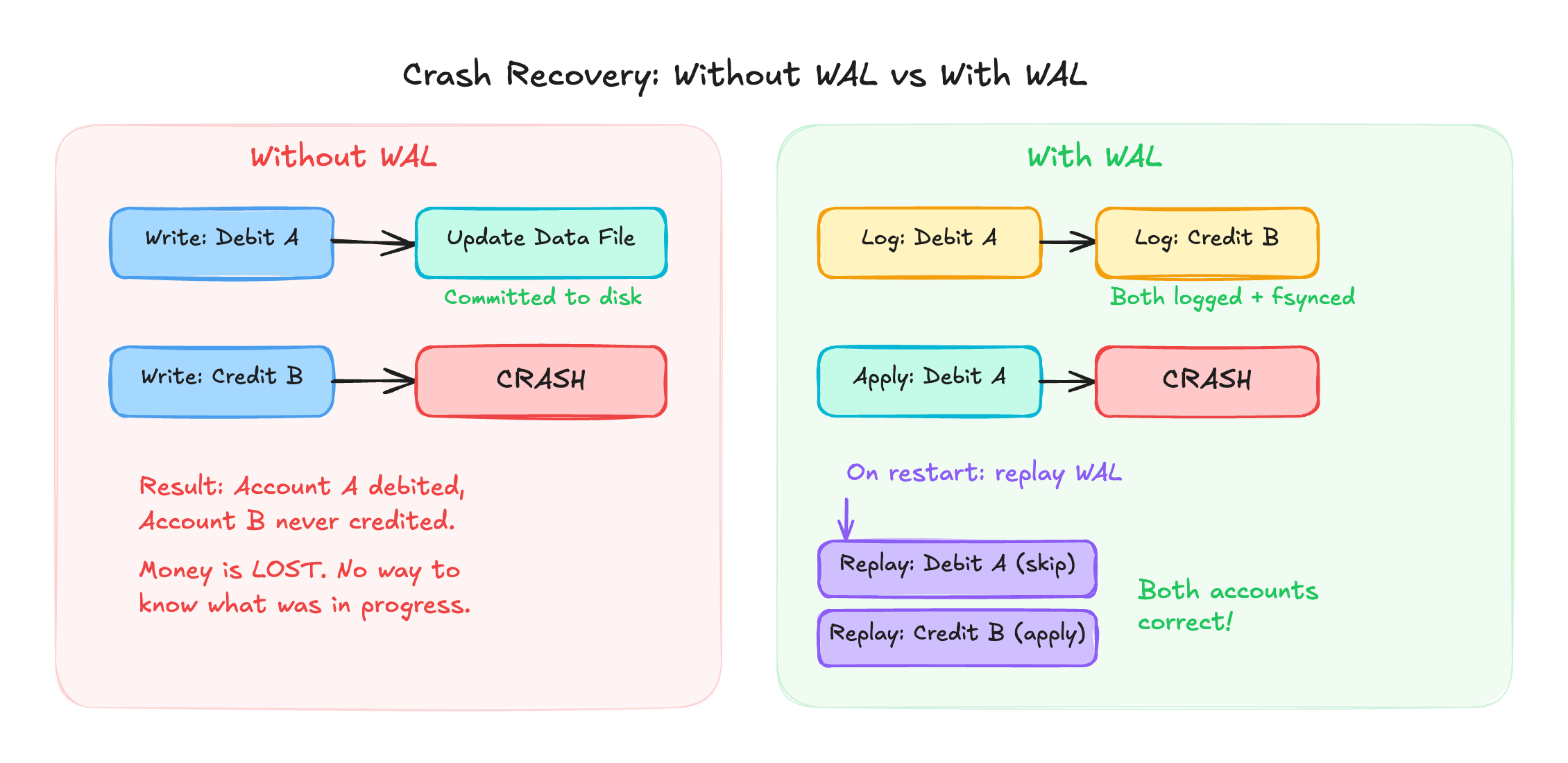 Write-Ahead Logging (WAL) - System Design | ShowOffer
